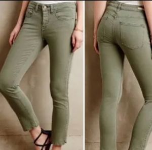 NWOT Pilcro Letterpress STET Army Green | 26